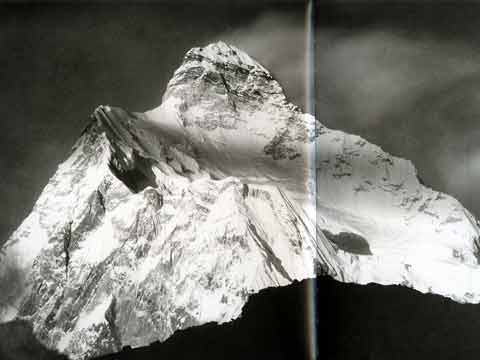 
Jannu Southwest Face - Summit Vittorio Sella book
